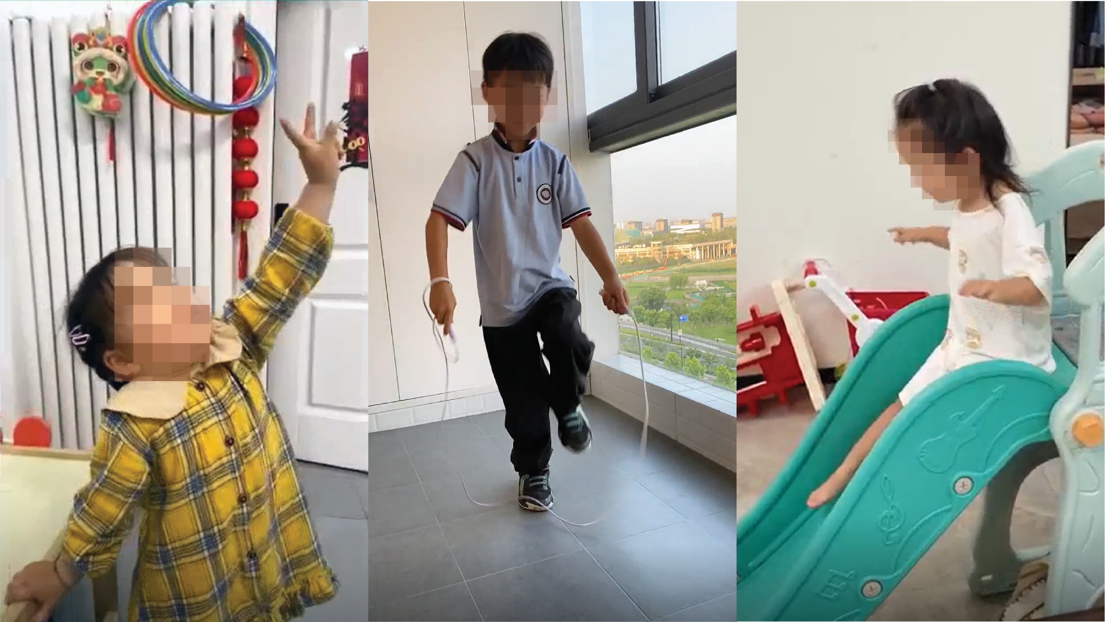 "Jump, Stop, Jump Again": Exploring AI-Supported Physical Activity Play at Home with Parents and Children
